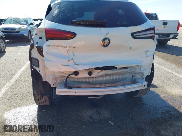 2023 Buick Encore GX Preferred with VIN KL4MMBS22PB134758, listed as a IAAI auction lot 42071310 with 59,801 mi miles and . Bid and sale history available at DreamBid. Image 6.