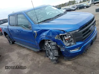 2022 Ford F-150 XL with VIN 1FTFW1E82NKE41217, listed as a IAAI auction lot 41710276 with 26,731 mi miles. Bid and sale history available at carsss.com. Image 1.