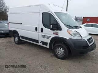 2019 Ram ProMaster Cargo with VIN 3C6TRVCG1KE526566, listed as a IAAI auction lot 41462260 with 192,275 mi miles and . Bid and sale history available at DreamBid. Image 1.