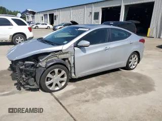2013 Hyundai Elantra Limited z VIN 5NPDH4AE5DH198515, wystawiony jako Copart lot #52101615 z przebiegiem 209 106 mil mil oraz Szkoda całkowita • Salvage title. Historia ofert i sprzedaży dostępna na DreamBid. Obrazek 1.