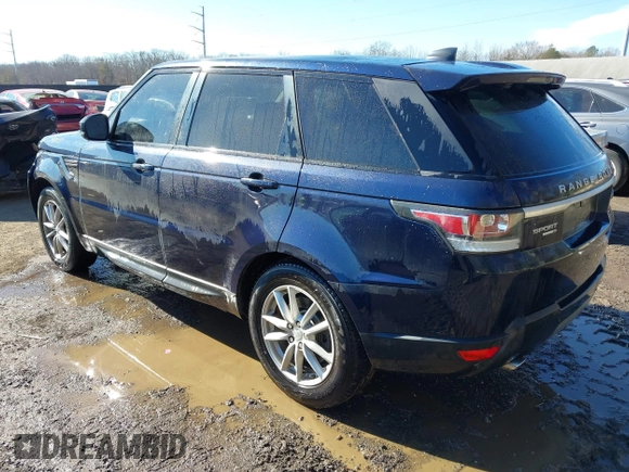 2017 Land Rover Range Rover Sport SE с VIN SALWG2FV6HA154795, выставлен на аукционе IAAI как лот 41373793 с пробегом 90 050 миль миль и . История ставок и продаж доступна на DreamBid. Изображение 3.