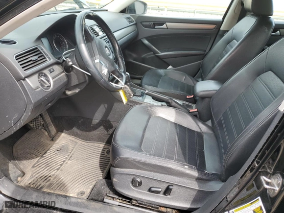 2015 Volkswagen Passat 1.8T Sport with VIN 1VWBT7A36FC081110, listed as a Copart auction lot 51489835 with 211,476 mi miles and Clean Title. Bid and sale history available at carsss.com. Image 7.