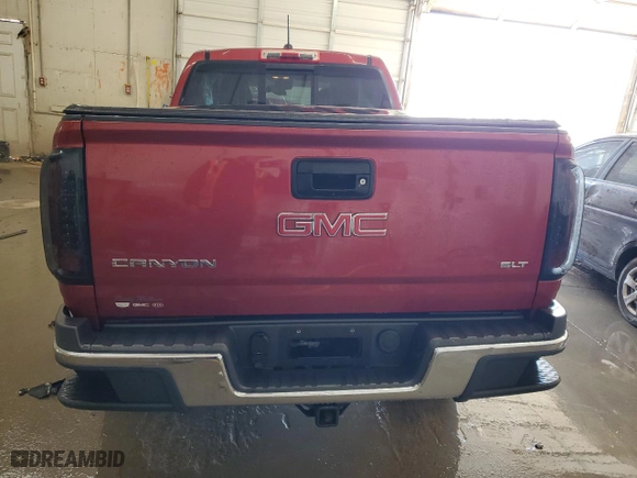 2016 GMC Canyon 4WD SLT with VIN 1GTG6DE30G1104614, listed as a Copart auction lot 50416425 with 147,777 mi miles and Salvage Title. Bid and sale history available at carsss.com. Image 6.