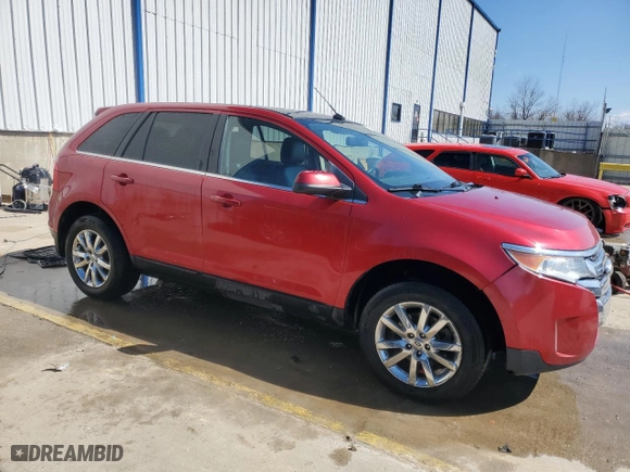 2012 Ford Edge Limited with VIN 2FMDK4KC0CBA79131, listed as a Copart auction lot 47680155 with 216,529 mi miles and Salvage Title. Bid and sale history available at carsss.com. Image 4.