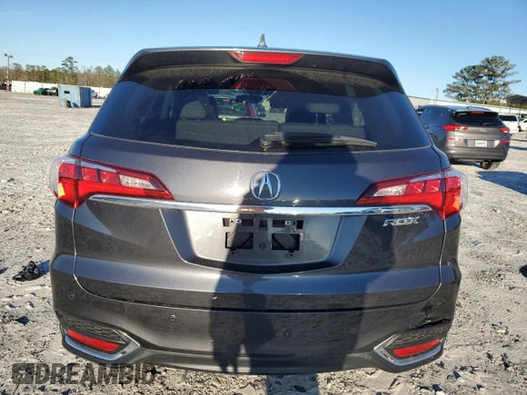 2016 Acura RDX Advance Pkg with VIN 5J8TB3H76GL009709, listed as a Copart auction lot 45685505 with 58,935 mi miles and Salvage Title. Bid and sale history available at carsss.com. Image 6.