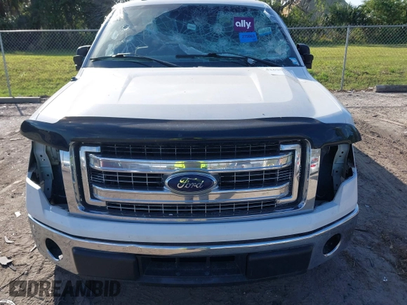 2014 Ford F-150 XL with VIN 1FTFW1CF6EFC18124, listed as a IAAI auction lot 41635771 with 1 mi miles. Bid and sale history available at carsss.com. Image 12.