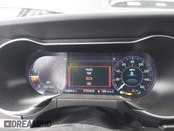 2022 Ford Mustang GT with VIN 1FA6P8CF0N5108669, listed as a IAAI auction lot 42352843 with 30,598 mi miles and . Bid and sale history available at DreamBid. Image 7.