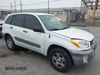 2002 Toyota RAV4 with VIN JTEGH20V720069734, listed as a IAAI auction lot 42357066 with 101,956 mi miles and . Bid and sale history available at DreamBid. Image 1.