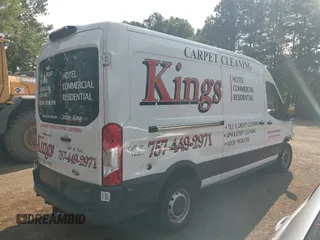 2019 Ford Transit with VIN 1FTYR2CM0KKB82003, listed as a IAAI auction lot 42693012 with 76,937 mi miles and . Bid and sale history available at DreamBid. Image 4.