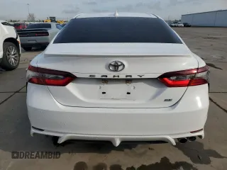 2022 Toyota Camry SE with VIN 4T1T11AK5NU645092, listed as a Copart auction lot 49741835 with 35,366 mi miles and Salvage Title. Bid and sale history available at carsss.com. Image 6.