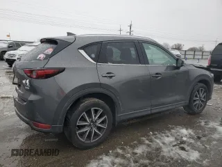 2017 Mazda CX-5 Grand Select with VIN JM3KFADL9H0205417, listed as a Copart auction lot 85123264 with 132,383 mi miles and Salvage Title. Bid and sale history available at carsss.com. Image 3.