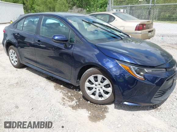 2024 Toyota Corolla LE with VIN 5YFB4MDE4RP174828, listed as a IAAI auction lot 42120859 with 25,941 mi miles. Bid and sale history available at carsss.com. Image 1.