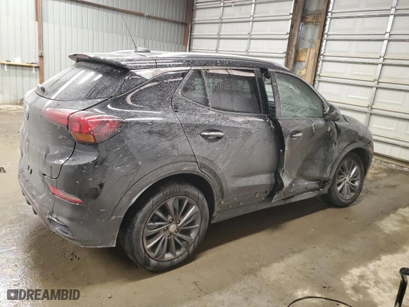 2022 Buick Encore GX Select with VIN KL4MMESL0NB125953, listed as a Copart auction lot 46301555 with 16,070 mi miles and Salvage Title. Bid and sale history available at carsss.com. Image 3.