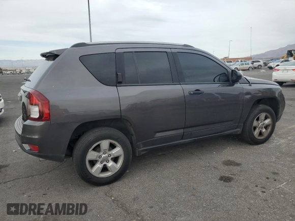 2017 Jeep Compass Sport with VIN 1C4NJCBA1HD118038, listed as a Copart auction lot 49056515 with 101,505 mi miles and Salvage Title. Bid and sale history available at carsss.com. Image 3.
