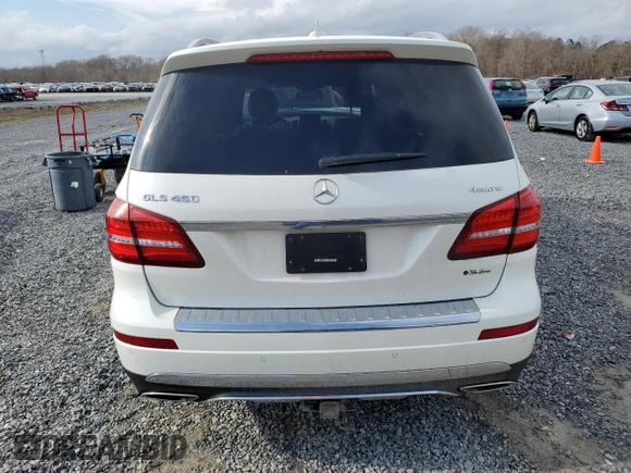 2018 Mercedes-Benz GLS with VIN 4JGDF6EE7JB127398, listed as a Copart auction lot 72575192 with 40,538 mi miles. Bid and sale history available at carsss.com. Image 6.