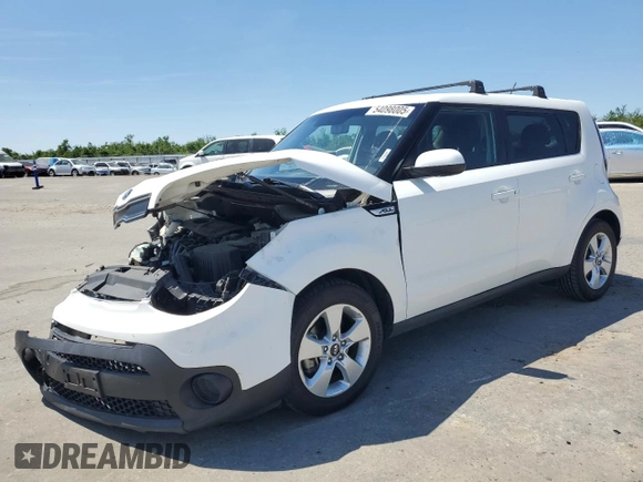 2017 Kia Soul with VIN KNDJN2A27H7462902, listed as a Copart auction lot 54098005 with 36,615 mi miles and Salvage Title. Bid and sale history available at carsss.com. Image 1.