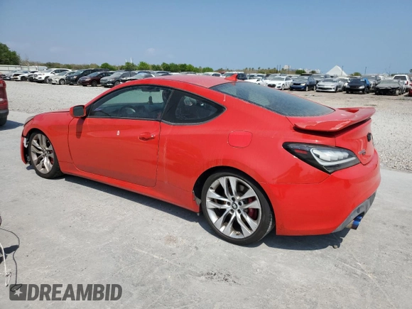 2013 Hyundai Genesis Coupe R-Spec z VIN KMHHU6KJ9DU111818, wystawiony jako Copart lot #50524205 z przebiegiem 113 465 mil mil oraz Czysty tytuł • Clean title. Historia ofert i sprzedaży dostępna na DreamBid. Obrazek 2.