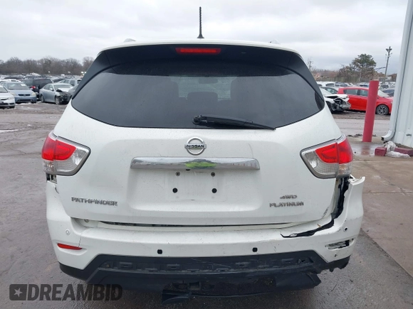 2013 Nissan Pathfinder SV with VIN 5N1AR2MM7DC680238, listed as a IAAI auction lot 41180689 with 178,365 mi miles. Bid and sale history available at carsss.com. Image 17.