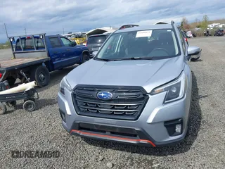 2023 Subaru Forester Sport with VIN JF2SKAJC0PH519600, listed as a IAAI auction lot 41880854 with 27,996 mi miles. Bid and sale history available at carsss.com. Image 12.