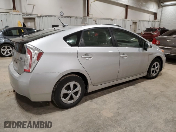 2014 Toyota Prius Four with VIN JTDKN3DU5E1795704, listed as a Copart auction lot 50186705 with 64,652 mi miles and Clean Title. Bid and sale history available at carsss.com. Image 3.
