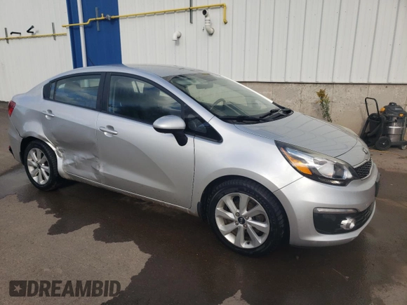 2017 Kia Rio EX with VIN KNADN4A38H6028265, listed as a Copart auction lot 74150254 with 164,584 mi miles and Salvage Title. Bid and sale history available at carsss.com. Image 4.
