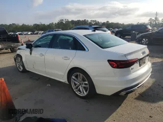 2023 Audi A4 S line Premium Plus with VIN WAUEAAF42PA020089, listed as a Copart auction lot 50093875 with 43,576 mi miles and Salvage Title. Bid and sale history available at DreamBid. Image 2.