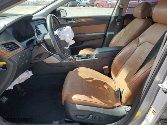 2015 Hyundai Sonata 2.4L Limited with VIN 5NPE34AF3FH024764, listed as a Copart auction lot 50980725 with 163,846 mi miles and Salvage Title. Bid and sale history available at carsss.com. Image 7.