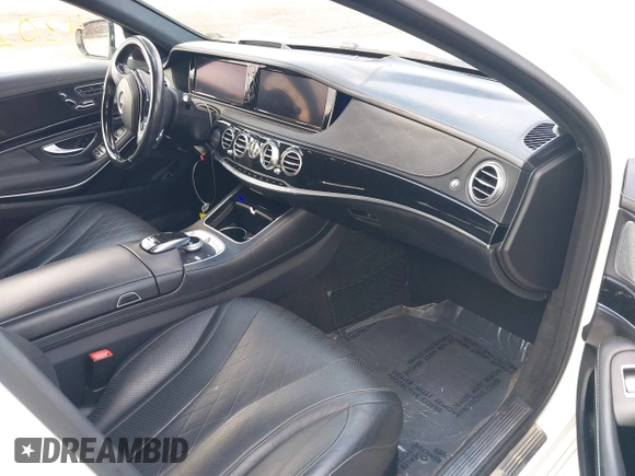 2015 Mercedes-Benz S 550 with VIN WDDUG8CB1FA190490, listed as a IAAI auction lot 42022684 with 68,930 mi miles and . Bid and sale history available at DreamBid. Image 5.