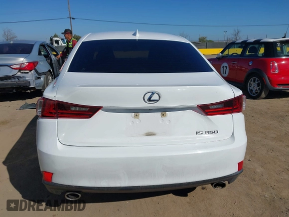 2014 Lexus IS 350 with VIN JTHBE1D24E5014116, listed as a IAAI auction lot 41600164 with 70,985 mi miles and . Bid and sale history available at DreamBid. Image 17.