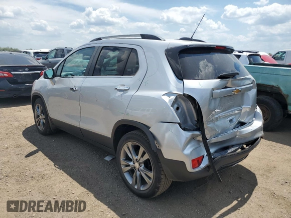 2020 Chevrolet Trax LT with VIN 3GNCJLSB4LL302206, listed as a Copart auction lot 62803015 with 154,836 mi miles and Salvage title. Bid and sale history available at DreamBid. Image 2.