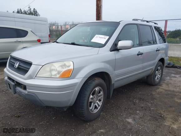 2003 Honda Pilot EX with VIN 2HKYF18613H510512, listed as a IAAI auction lot 41766690 with 234,023 mi miles. Bid and sale history available at carsss.com. Image 2.