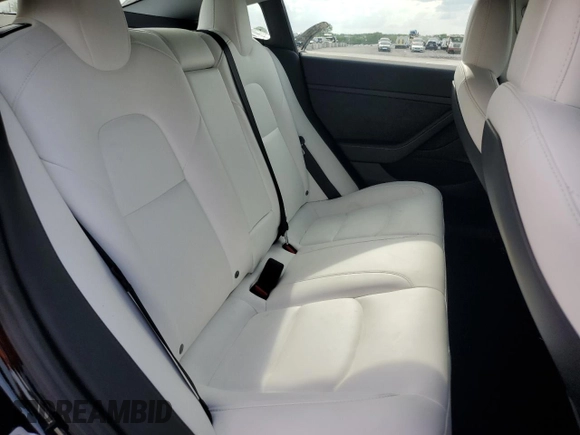 2021 Tesla Model 3 Long Range with VIN 5YJ3E1EB6MF980646, listed as a Copart auction lot 54137115 with 34,690 mi miles and Salvage Title. Bid and sale history available at carsss.com. Image 10.