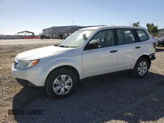 2010 Subaru Forester X with VIN JF2SH6AC0AH743775, listed as a Copart auction lot 60884835 with 127,481 mi miles and Salvage title. Bid and sale history available at DreamBid. Image 1.