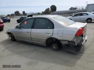 2004 Honda Civic Hybrid with VIN JHMES95684S006204, listed as a Copart auction lot 49134895 with 0 mi miles and Salvage Title. Bid and sale history available at carsss.com. Image 2.