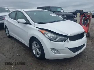 2013 Hyundai Elantra GLS with VIN 5NPDH4AE8DH154671, listed as a IAAI auction lot 42327140 with 164,069 mi miles and . Bid and sale history available at DreamBid. Image 1.