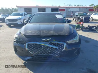 2019 Genesis G70 2.0T Sport with VIN KMTG24LA4KU016333, listed as a IAAI auction lot 41536018 with 70,587 mi miles. Bid and sale history available at carsss.com. Image 13.