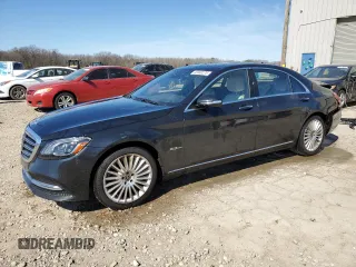 2018 Mercedes-Benz S 560 with VIN WDDUG8DB3JA367158, listed as a Copart auction lot 46992275 with 71,540 mi miles and Salvage Title. Bid and sale history available at carsss.com. Image 1.