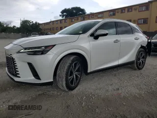 2024 Lexus RX 350 z VIN 2T2BAMBA3RC033074, wystawiony jako Copart lot #59332485 z przebiegiem 16 803 mil mil oraz Szkoda całkowita • Salvage title. Historia ofert i sprzedaży dostępna na DreamBid. Obrazek 1.