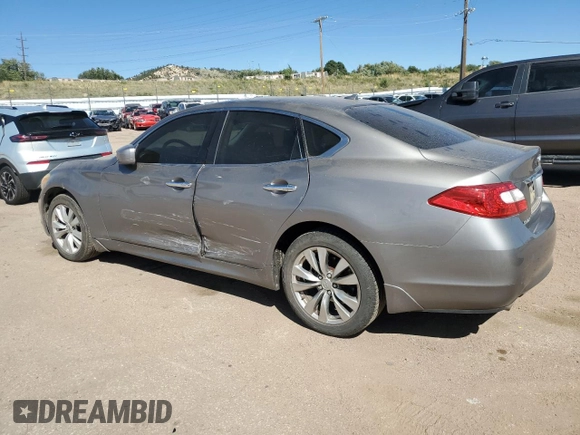 2012 Infiniti M37 with VIN JN1BY1AR1CM390255, listed as a Copart auction lot 72612194 with 151,860 mi miles and Salvage Title. Bid and sale history available at carsss.com. Image 2.