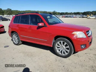 2010 Mercedes-Benz GLK 350 with VIN WDCGG5GB1AF489922, listed as a Copart auction lot 75465594 with 201,104 mi miles and Salvage Title. Bid and sale history available at DreamBid. Image 4.