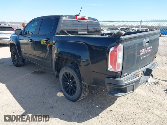 2021 GMC Canyon 2WD Elevation with VIN 1GTG5CEN8M1210433, listed as a IAAI auction lot 41787940 with 77,581 mi miles. Bid and sale history available at carsss.com. Image 3.