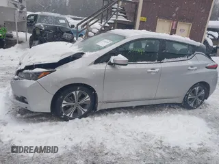 2021 Nissan LEAF SV with VIN 1N4AZ1CVXMC557032, listed as a IAAI auction lot 41544646 with 23,918 mi miles and . Bid and sale history available at DreamBid. Image 14.