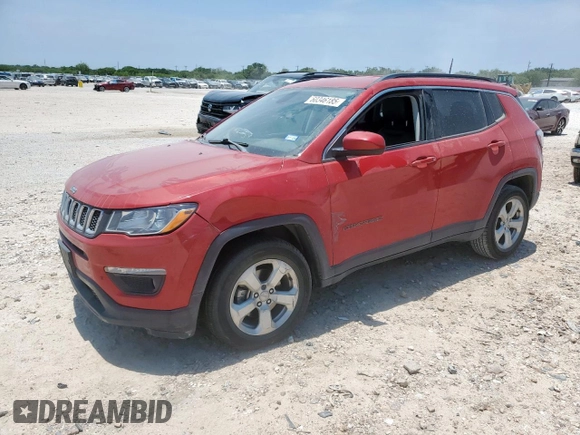 2017 Jeep Compass Latitude z VIN 3C4NJCBB7HT652700, wystawiony jako Copart lot #60346185 z przebiegiem 42 997 mil mil oraz Szkoda całkowita • Salvage title. Historia ofert i sprzedaży dostępna na DreamBid. Obrazek 1.