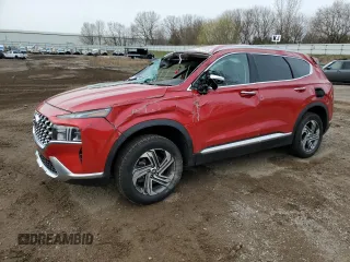 2021 Hyundai Santa Fe SEL z VIN 5NMS6DAJ5MH319650, wystawiony jako Copart lot #52427515 z przebiegiem 57 287 mil mil oraz Nie do naprawy • Non repairable. Historia ofert i sprzedaży dostępna na DreamBid. Obrazek 1.