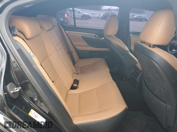 2016 Lexus GS 350 with VIN JTHCZ1BL9GA002297, listed as a Copart auction lot 52573194 with 134,876 mi miles and Salvage Title. Bid and sale history available at carsss.com. Image 10.