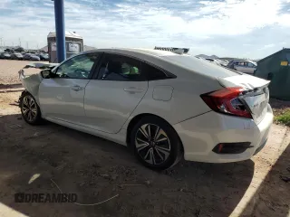 2018 Honda Civic EX-L z VIN JHMFC1F73JX036221, wystawiony jako Copart lot #55457815 z przebiegiem 81 368 mil mil oraz Szkoda całkowita • Salvage title. Historia ofert i sprzedaży dostępna na DreamBid. Obrazek 2.