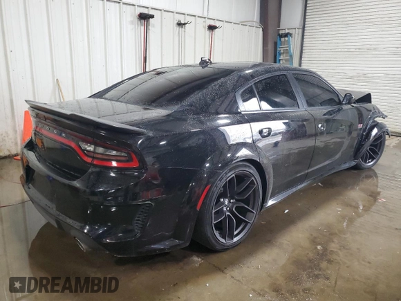 2021 Dodge Charger Scat Pack Widebody with VIN 2C3CDXGJ5MH619269, listed as a Copart auction lot 47597245 with 32,788 mi miles and Salvage Title. Bid and sale history available at carsss.com. Image 3.