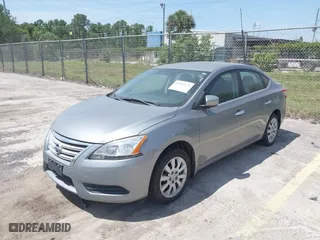 2014 Nissan Sentra SR with VIN 3N1AB7AP0EL610223, listed as a IAAI auction lot 42083670 with 140,808 mi miles. Bid and sale history available at carsss.com. Image 2.