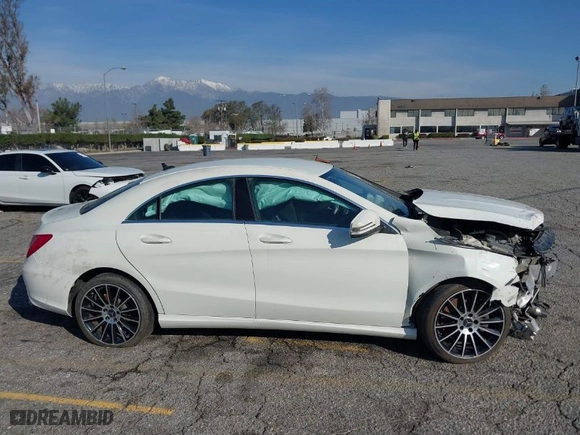 2016 Mercedes-Benz CLA with VIN WDDSJ4EB6GN333412, listed as a IAAI auction lot 34869801 with 121,179 mi miles. Bid and sale history available at carsss.com. Image 14.