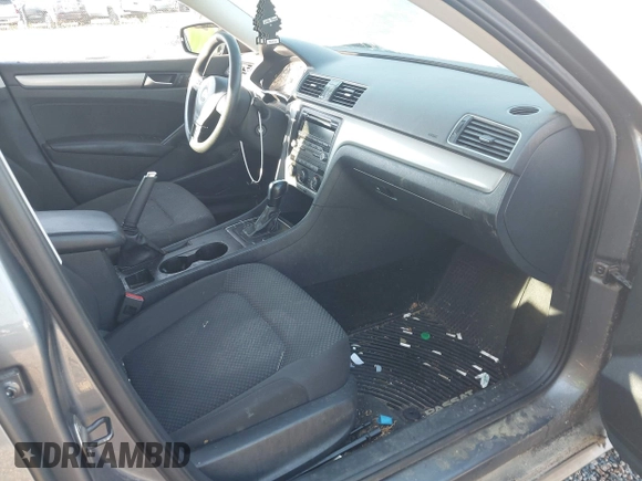 2013 Volkswagen Passat S with VIN 1VWAP7A31DC022348, listed as a IAAI auction lot 42666484 with 174,540 mi miles and . Bid and sale history available at DreamBid. Image 5.